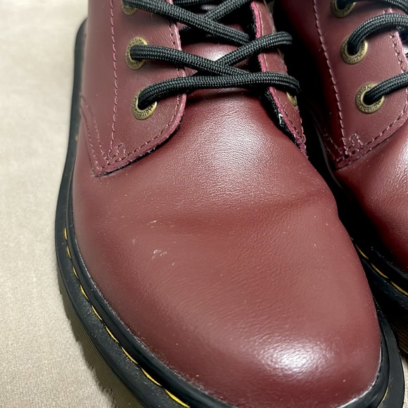 Dr. Martens Oxblood Luana Combat Boots Size 41 EU, 9 W, 8 M in EUC - Picture 8 of 11
